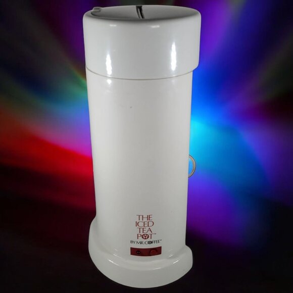 The Iced Tea Pot By Mr. Coffee REPLACEMENT BASE Electric Tea Brewer White Plasti - Picture 1 of 9